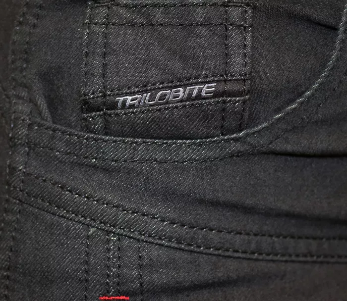 Dámské kalhoty na moto Trilobite Parado monolayer AAA slim fit jeans black