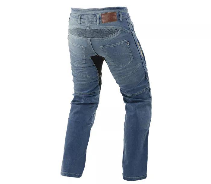 Kevlarové džíny na moto Trilobite Parado blue (zkrácená verze)
