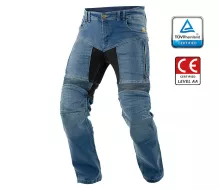 Kevlarové džíny na moto Trilobite 661 Parado blue (prodloužená délka)