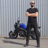 Pánské džíny na motocykl Trilobite Parado skinny fit black level 2