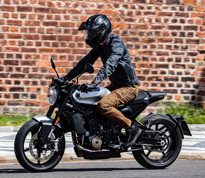 Kevlarové džíny na motorku Trilobite Parado rusty brown Slim fit
