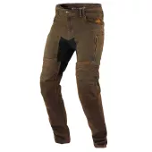 Kevlarové džíny na motorku Trilobite Parado rusty brown Slim fit