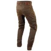 Kevlarové džíny na motorku Trilobite Parado rusty brown Slim Fit (prodloužené)