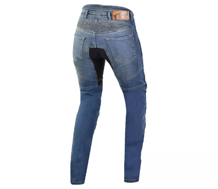 Dámské džíny na moto Trilobite Parado skinny fit blue level 2 (Prodloužené)