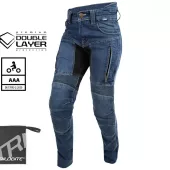 Dámské džíny Trilobite Parado doublelayer AAA slim fit ladies jeans blue level 2