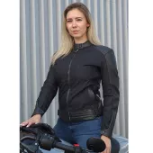 Dámská bunda na moto Nazran Paris black