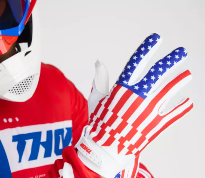 Thor 3330 - 8211 Launchmode rukavice patriot vel.2XL