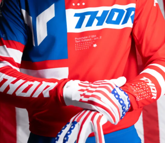 Thor 3330 - 8211 Launchmode rukavice patriot vel.2XL