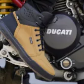 Pánské tenisky na moto Falco Patrol 2 camel brown