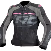Dámská bunda XRC Moos ladies leather jacket blk/pink/grey