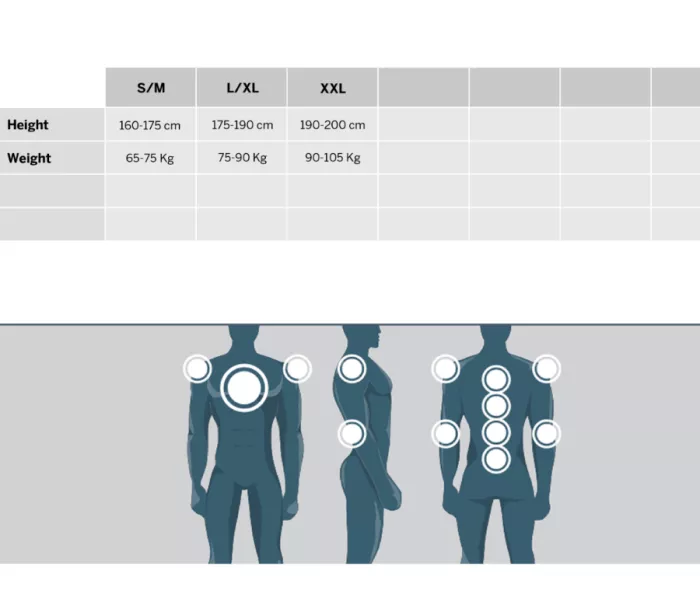 Chránič hrudi Acerbis Plasma 2.0 black/yellow