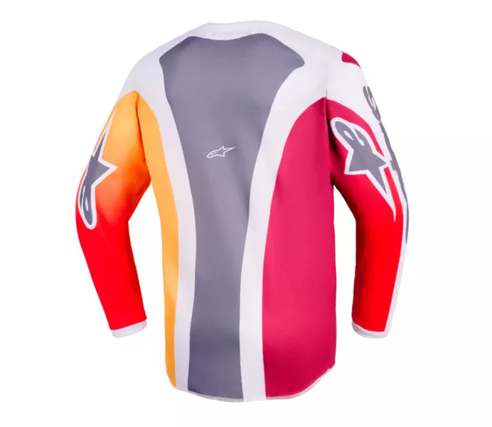 Dětský MX dres Alpinestars Fluid Portl red/grey