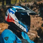 Adventure helma NEXX Y.Travl Primal blue/red