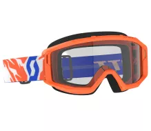 Dětské motokrosové brýle SCOTT Primal youth orange clear