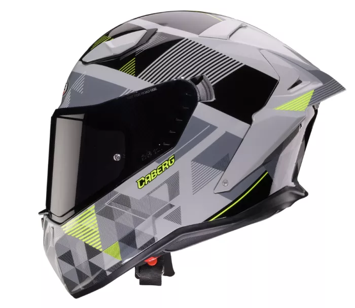 Helma na moto Caberg Drift Evo II Prism grey/black/yellow fluo