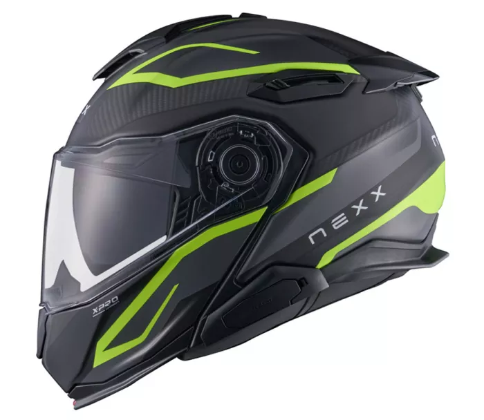 Helma na moto NEXX X.LIFETOUR Pro Mile gray/neon MT