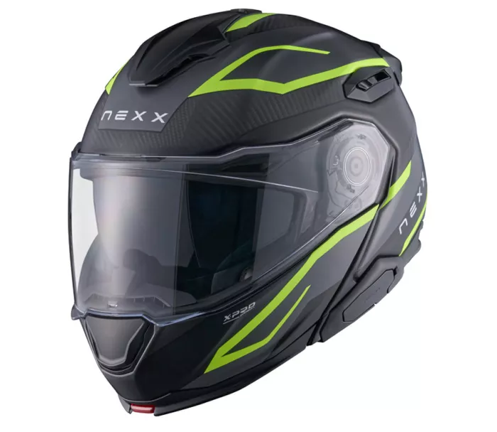 Helma na moto NEXX X.LIFETOUR Pro Mile gray/neon MT