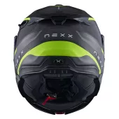 Helma na moto NEXX X.LIFETOUR Pro Mile gray/neon MT