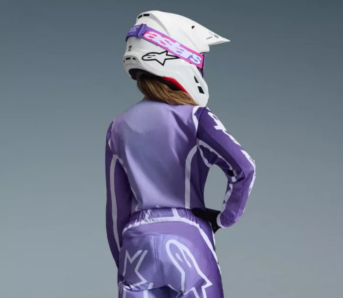 Alpinestars Stella Fluid Apex violet/white vel. M