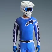Alpinestars Racer Air Portl ucla blue/white vel. M