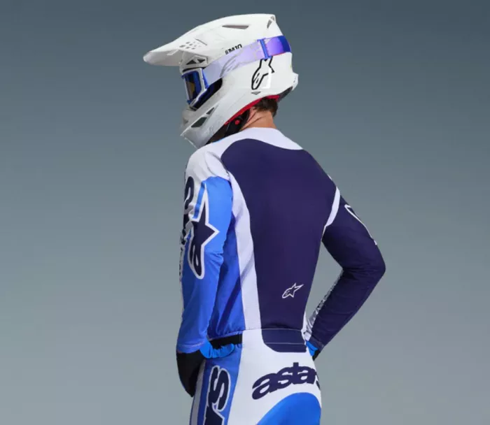 Alpinestars Racer Air Portl ucla blue/white vel. M