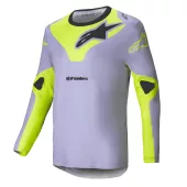 Motokrosový dres Alpinestars Racer Veil grey/yellow fluo