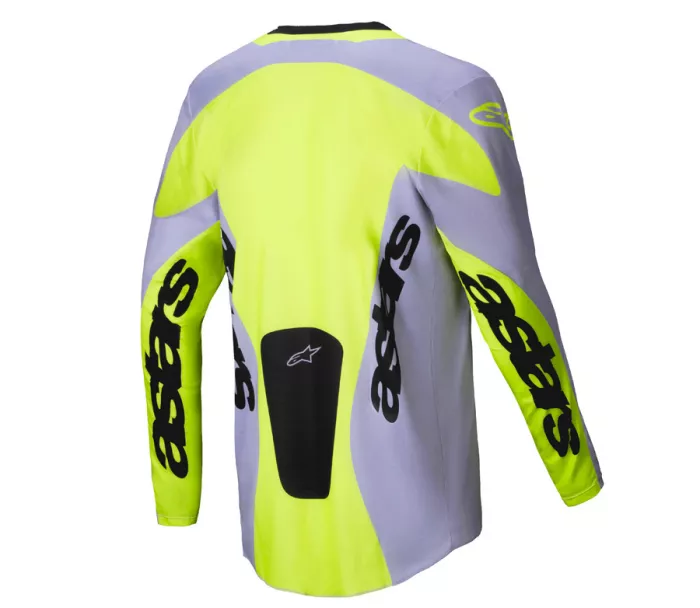 Motokrosový dres Alpinestars Racer Veil grey/yellow fluo