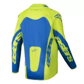 Dětský dres Alpinestars Racer Veil yellow fluo/blue