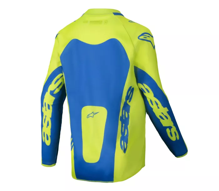 Dětský dres Alpinestars Racer Veil yellow fluo/blue