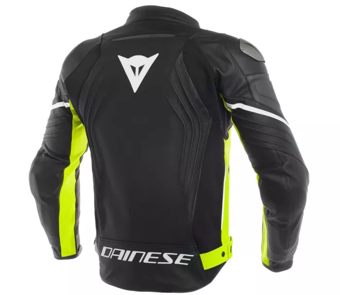 Bunda na motorku Dainese RACING 3 black/fluo yellow