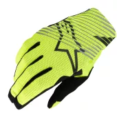 Motokrosové rukavice Alpinestars Radar Pro yellow fluo