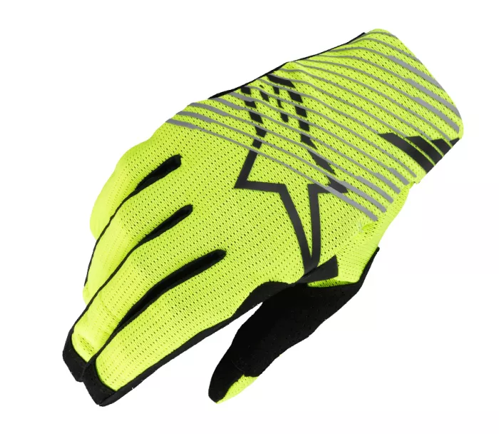 Motokrosové rukavice Alpinestars Radar Pro yellow fluo