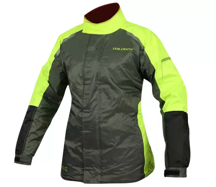 Dámská pláštěnka Trilobite 2291 Raintec jacket ladies black/grey/yellow fluo vel. S