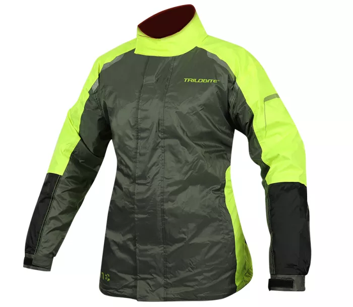 Dámská pláštěnka Trilobite Raintec jacket ladies black/grey/yellow fluo