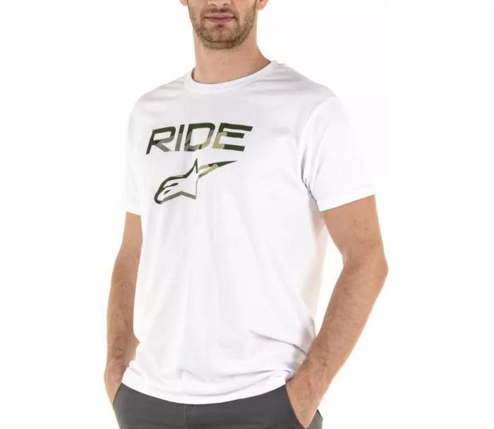 Tričko Alpinestars Ride 2.0 camo/white