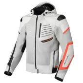 Macna Risant Night Eye grey/orange leather men jacket vel.52