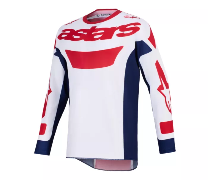 Alpinestars Racer Riway white/blue/red vel. M