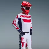 Alpinestars Racer Riway white/blue/red vel. M
