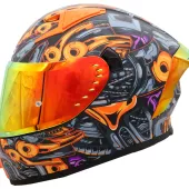 Integrální helma XRC ROBOTTO orange