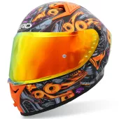 Integrální helma XRC ROBOTTO orange