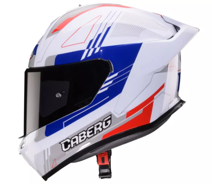 Motocyklová helma Caberg Roxter Colt white/red/blue/grey