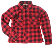 Dámská kevlarová košile Rusty Pistons RPSWW42 Rixby red/black vel. XL
