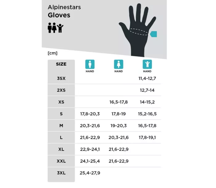Cestovní rukavice Alpinestars WT-8 black Cestovní rukavice Alpinestars WT-8 black