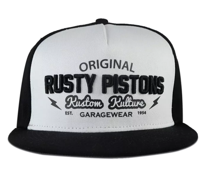 Kšiltovka Rusty Pistons RPTC11 Trader black/white