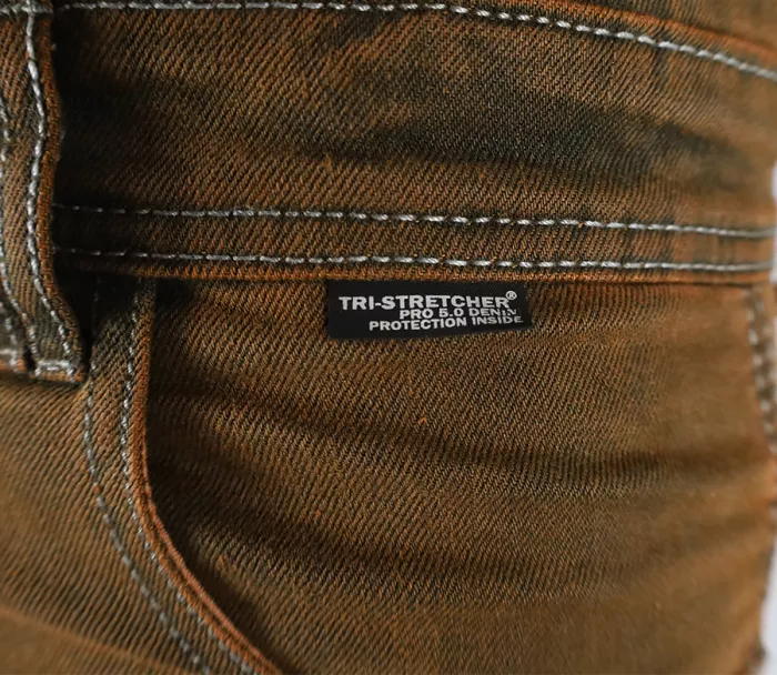 Trilobite Parado doublelayer AAA slim fit men jeans rusty brown level 2 (Prodloužené)