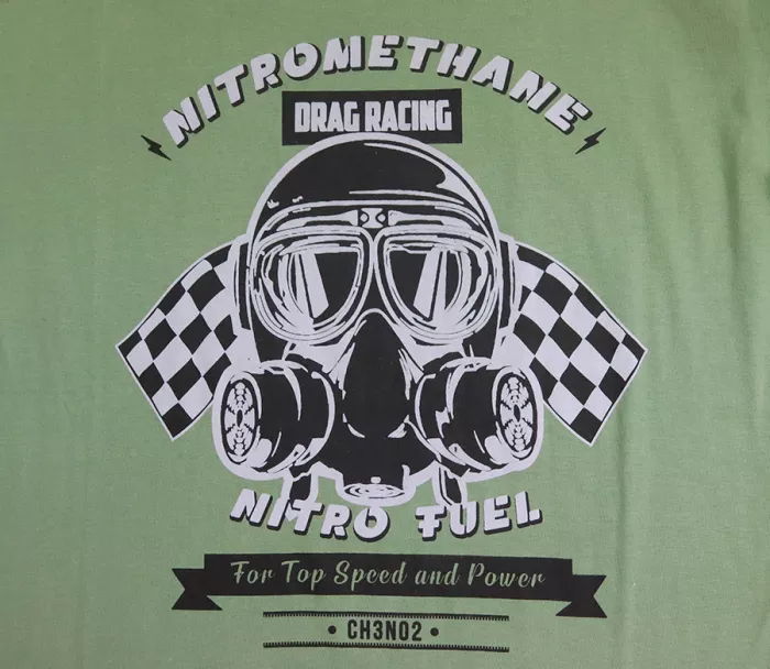 Tričko Rusty Pistons RPTSM51 Nitromethane green