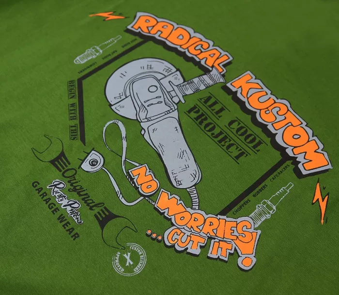Tričko Rusty Pistons RPTSM73 Radical green