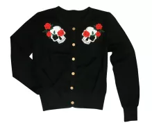 Dámský svetr Rusty Pistons RPSWW40 Goshen black vel. 2XL