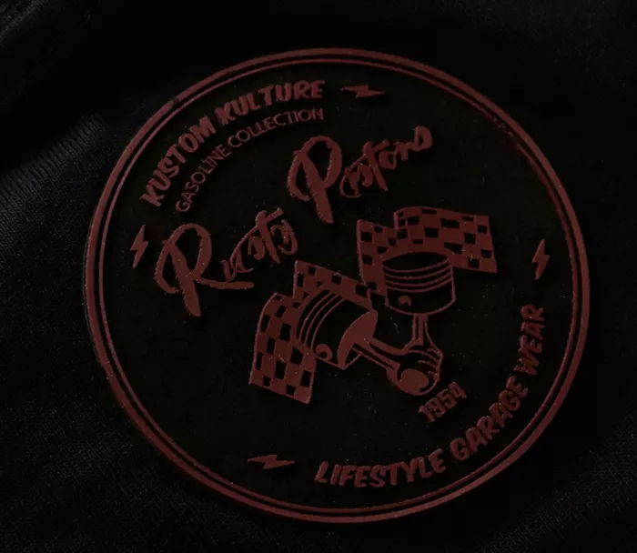 Tričko Rusty Pistons RPTSM70 Rat bikes black