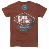 Dámské tričko Rusty Pistons RPTSW47 Valrico brown